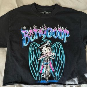 betty boop baby tee